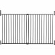 DREAMBABY Barriere de sécurité Extra large BROADWAY Gro Gate - A visser -  L 76/134,5 x H 76 cm - Grise