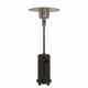 Parasol chauffant FAVEX - Chauffage extérieur - Gaz Propane - Housse de protection -  L 81 x P 81 x H 221 cm - Noir