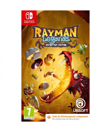Rayman Legends Definitive Edition Jeu Switch (Code de téléchargement)