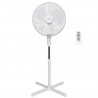 Ventilateur sur pied OCEANIC - 45W - Diametre 40 cm - 3 vitesses - Oscillant - Inclinable - Télécommande