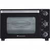 CONTINENTAL EDISON CEMF28B2 - Minifour électrique 28L noir - 1500W - Rotissoire, Convection naturelle