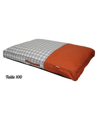 TYROL Matelas pour Grand Chien, Tres Grande Taille, Matelas Ouatine Dense Rectangulaire, Couchage Confort, Design Berbere Eth…