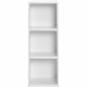 Meuble de rangement MIXCLUB 3 cases - Blanc - L 31,4x P 30 x H 91 cm