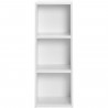 Meuble de rangement MIXCLUB 3 cases - Blanc - L 31,4x P 30 x H 91 cm
