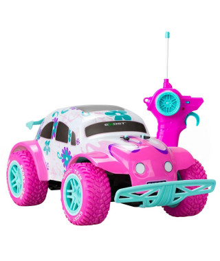 Voiture Télécommandée coccinelle Rose - EXOST Pixie - 30cm