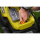 RYOBI Tondeuse Hybride - Ø 37 cm - 2 batteries LithiumPlus 36V 5,0 Ah - Noir et vert