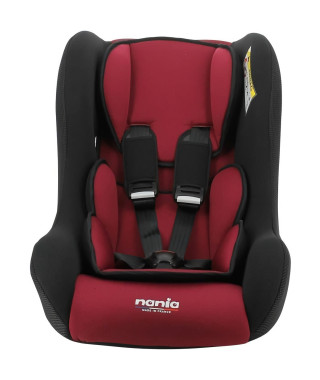 Siege auto NANIA TRIO Groupe 0/1/2 (0-25Kg) - Dos route 0-10 Kg - Access rouge - Fabriqué en France