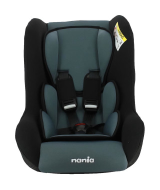 Siege auto NANIA TRIO Groupe 0/1/2 (0-25Kg) - Dos route 0-10 Kg - Access gris - Fabriqué en France