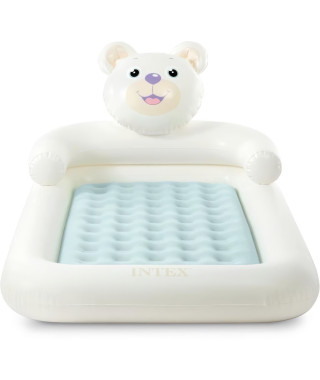 Lit gonflable enfant - INTEX - 66814NP - Modele Ourson avec gonfleur inclus