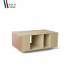Table basse GRANDE LIGATIO Chêne Clair - Abricot - Chêne Clair - Abricot