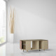Table basse GRANDE LIGATIO Chêne Clair - Abricot - Chêne Clair - Abricot