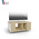 Meuble TV GRAND NEXIUM Chêne Clair - Blanc - Chêne Clair - Blanc
