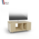 Meuble TV GRAND NEXIUM Chêne Clair - Porcelaine - Chêne Clair - Porcelaine