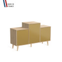 Meuble de rangement GRAND EX AEQUO - Chêne Clair - Curry - 127,4x74,5cm