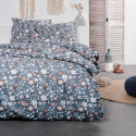 Parure de lit - TODAY Sunshine - 240x220 cm - 2 personnes - coton imprimé floral