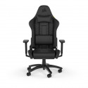 CORSAIR - Chaise bureau - Fauteuil Gaming - TC100 RELAXED - Similicuir - Ergonomique - Accoudoirs réglables - Noir - (CF-9010…