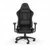 CORSAIR - Chaise bureau - Fauteuil Gaming - TC100 RELAXED - Similicuir - Ergonomique - Accoudoirs réglables - Noir - (CF-9010…