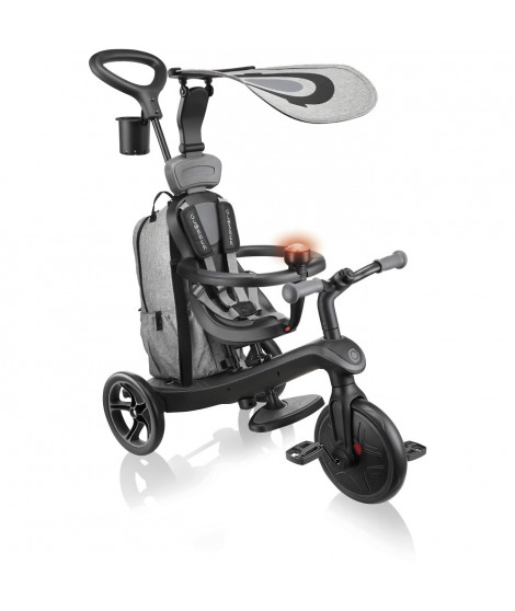 Tricycle évolutif - EXPLORER 4 EN 1 DELUXE PLAY - gris