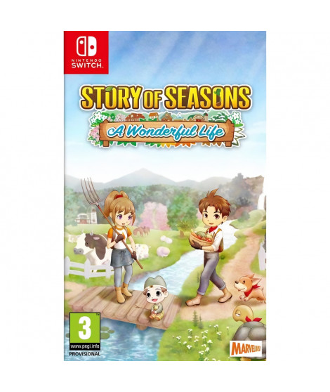 Story Of Seasons A Wonderful Life Jeu Nintendo Switch