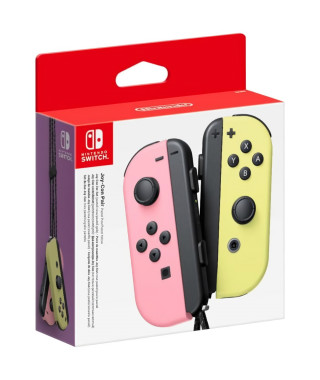 Paire de manettes Joy-Con Rose Pastel & Jaune Pastel | Nintendo Switch