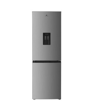 Réfrigérateur congélateur bas 251L Total No Frost Inox