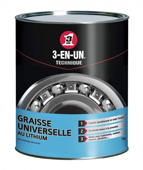 Graisse Universelle Au Lithium 1 Kg