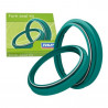 Kit joint spi + cache poussière Haute protection Double Lèvre WP 48 mm ""GREEN COLOR"""
