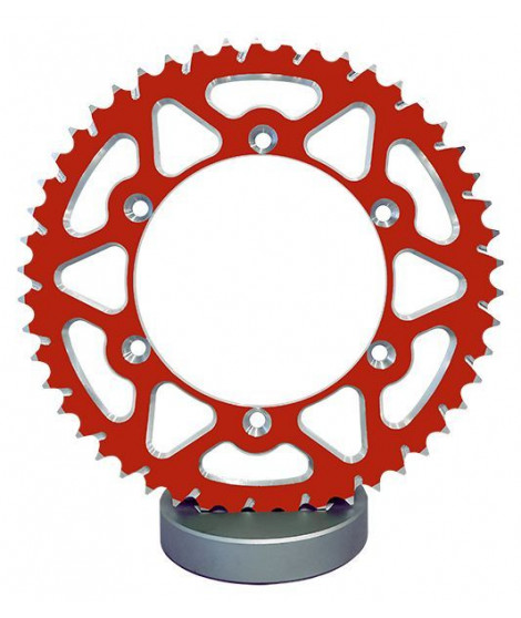 Couronne Alu TT Rouge - 520 - 50 Dents - Made in Germany