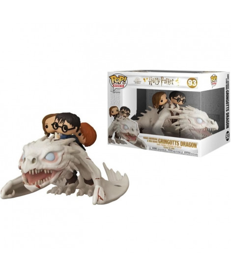 Figurine Funko POP! Ride: Dragon w/Harry, Ron, & Hermione