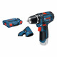 Bosch GSR 10,8-2-LI + L-Boxx (Version outil seul)