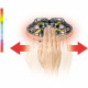 Drone radiocommandé - Mondo Motors - Capteurs d'obstacles - Ultradrone X12 Obstacle Avoidance - Diametre 12cm