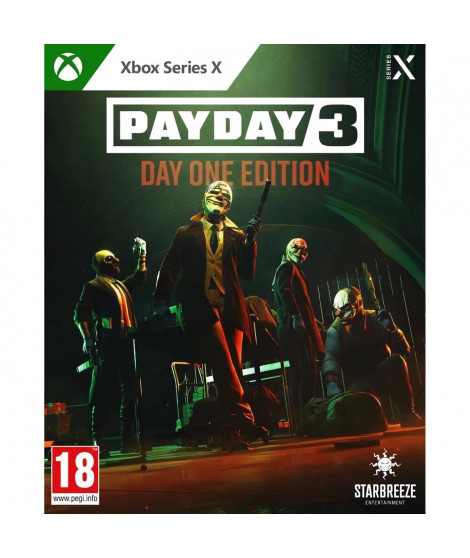 Payday 3 - Jeu Xbox Series X - Édition Day One