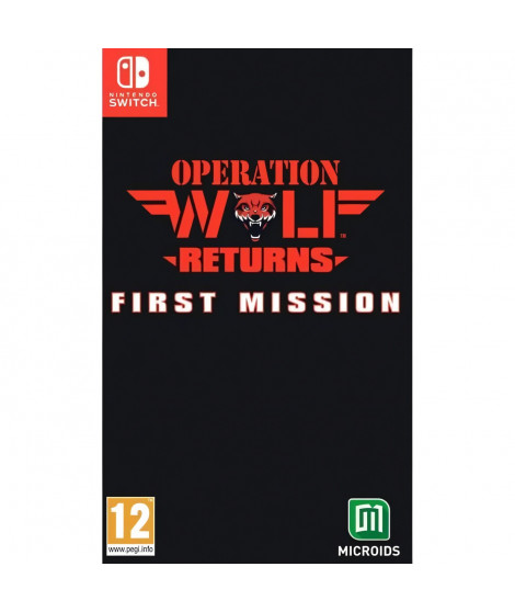 Operation Wolf Returns : First Mission Jeu Switch