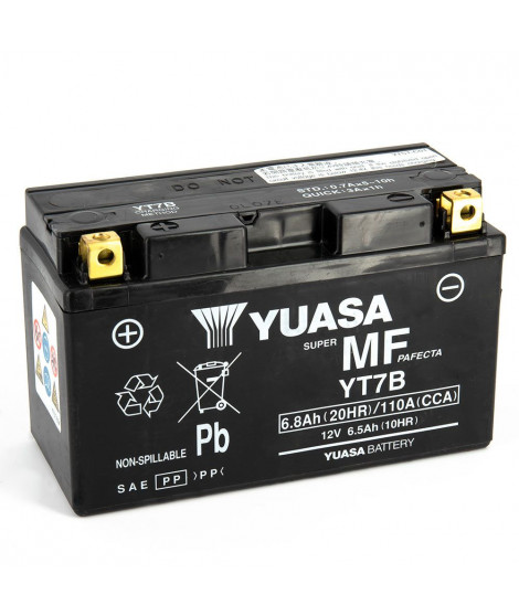 Batterie YT7B-BS SLA AGM - Sans Entretien - Prête à l'emploi.