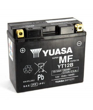 Batterie YT12B SLA AGM - Sans Entretien - Prête à l'emploi.