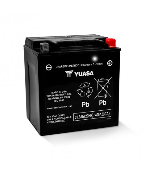 Batterie YIX30L-PW SLA AGM - Sans Entretien - Prête à l'emploi.