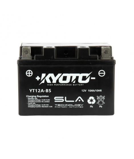 Batterie GT12A-BS SLA-AGM - Sans Entretien - Prête à l'Emploi