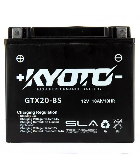 Batterie Gtx20-bs SLA