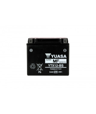 Batterie YTX12-BS AGM - Sans Entretien - Livrée Avec Pack Acide