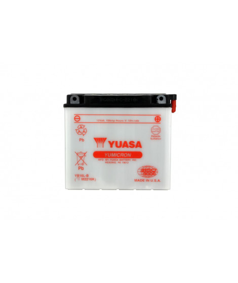 Batterie YB16L-B Conventionnelle Avec Entretien - Livrée Sans Acide