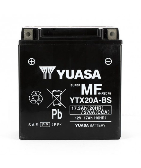 Batterie YTX20A-BS AGM - Sans Entretien - Livrée Avec Pack Acide