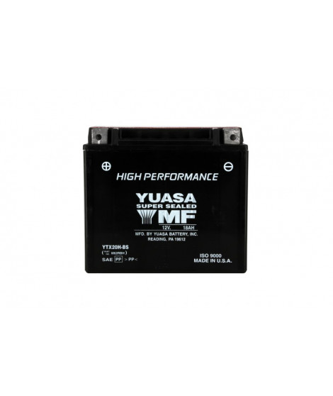 Batterie YTX20H-BS AGM - Sans Entretien - Livrée Avec Pack Acide