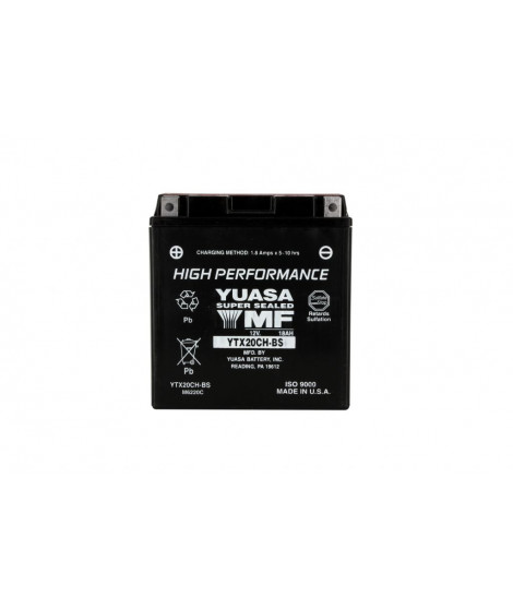 Batterie YTX20CH-BS AGM - Sans Entretien - Livrée Avec Pack Acide