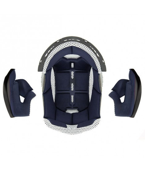Intérieur Bleu pour Casque Enduro CRUX S789 - Taille XS