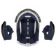 Intérieur Bleu pour Casque Enduro CRUX S789 - Taille XL