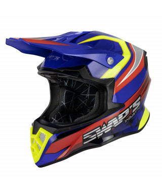 Casque Cross S828 Faster Double D TAILLE S