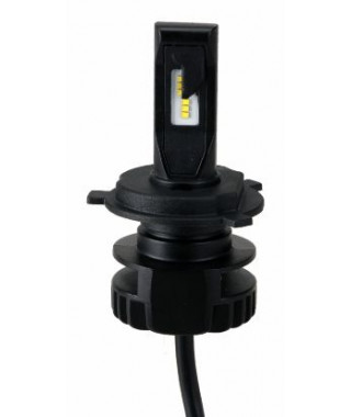 Ampoule H4 LED + Ballast - 16W/2200 Lumens (Code/Phare)