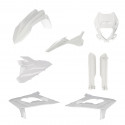 Kit Plastique Cycra 5 Elements + Protection Fourche Beta Enduro 2023 - Blanc