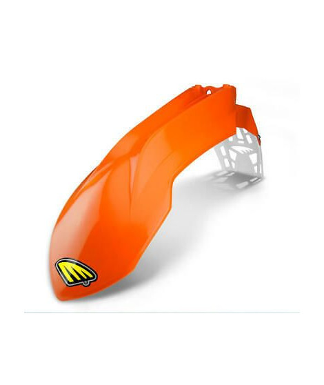 Garde Boue Avant KTM - Orange / Blanc