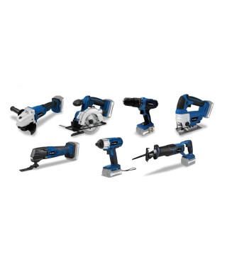 HYUNDAI - HPACK20V7-2 - Pack d'outils 20 V 2 & 4 Ah